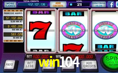 Descubra o Mundo do Cassino Online com win104